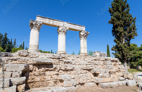 Temple E, Ancient Corinth, Greece