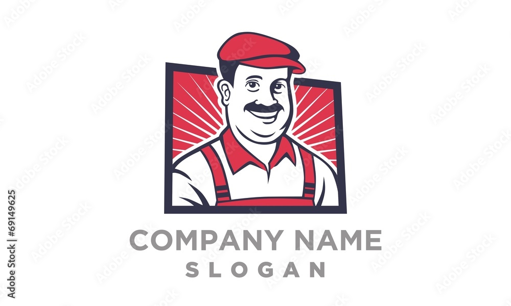 A Friendly Fat Man logo A Friendly Fat Man logo