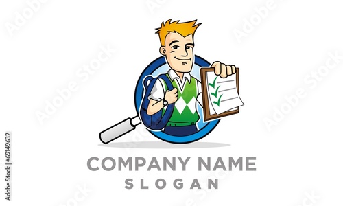 Smart Audit Man Logo