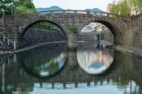 Meganebashi (眼鏡橋) in Nagasaki, Japan photo