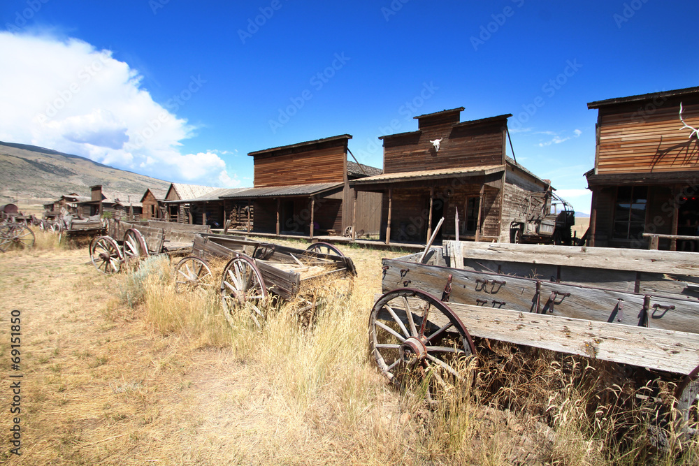 Ghost town - Cody / Wyoming, 