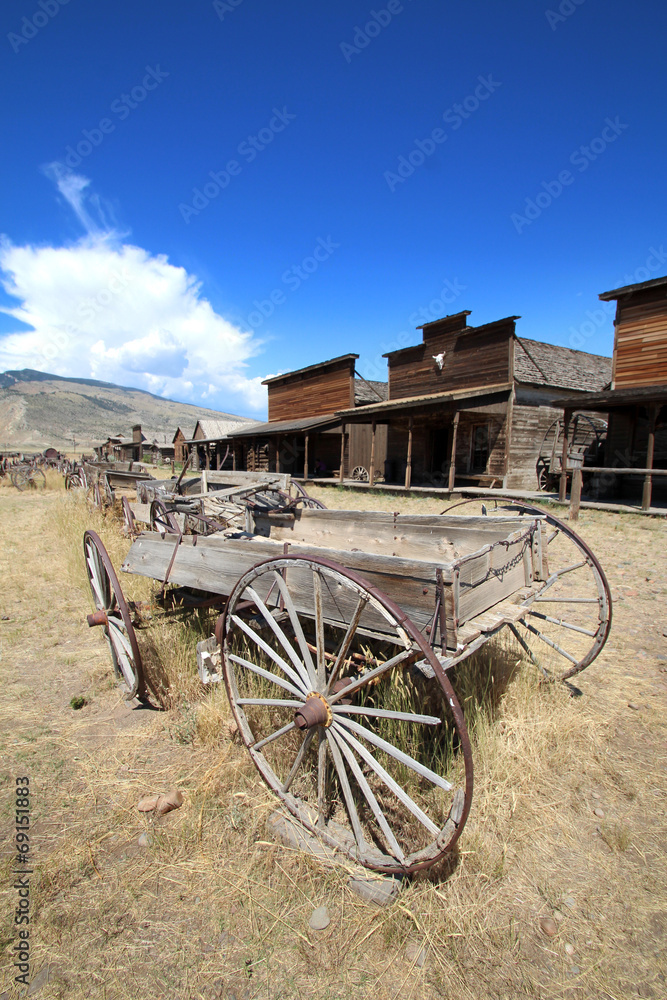Ghost town - Cody / Wyoming, 