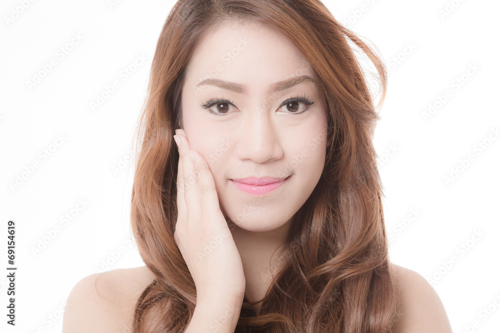 beautiful woman with perfect skin and face beautiful woman with perfect skin and face