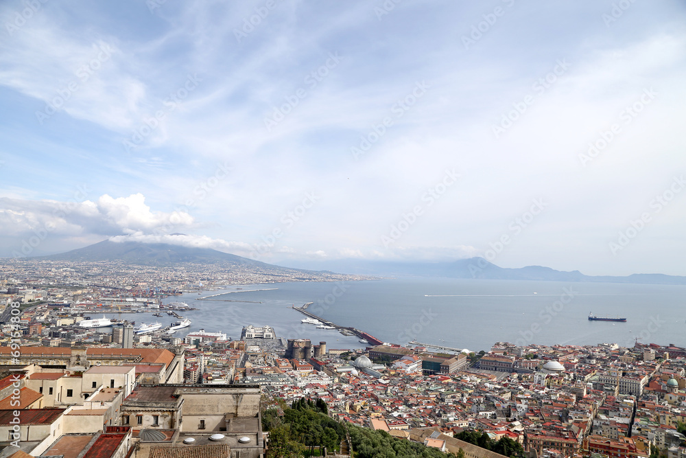Panorama of Naples - Italy