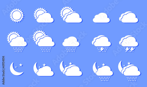 Weather icons