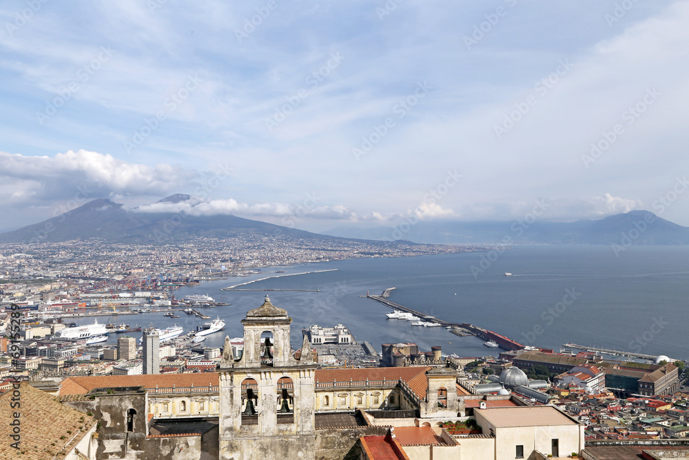 Panorama of Naples - Italy