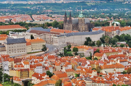 Prag, Blick vom Laurenziberg auf die Kleinseite photo