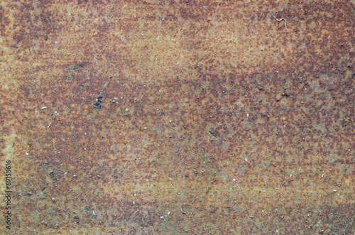 Rough rusty old steel plate