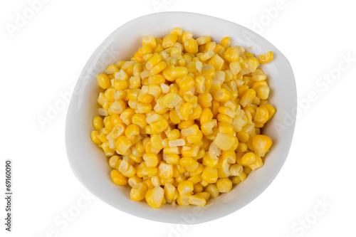 yellow corn in a bowl
