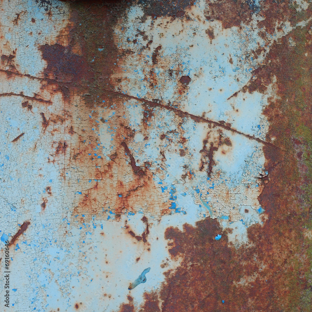 Shabby rusty steel texture