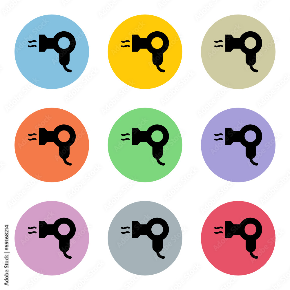 Flat Colorful Icon-Set Flat Colorful Icon-Set