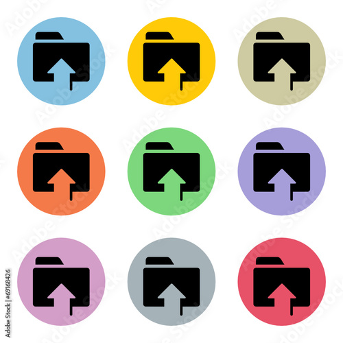 Flat Colorful Icon-Set