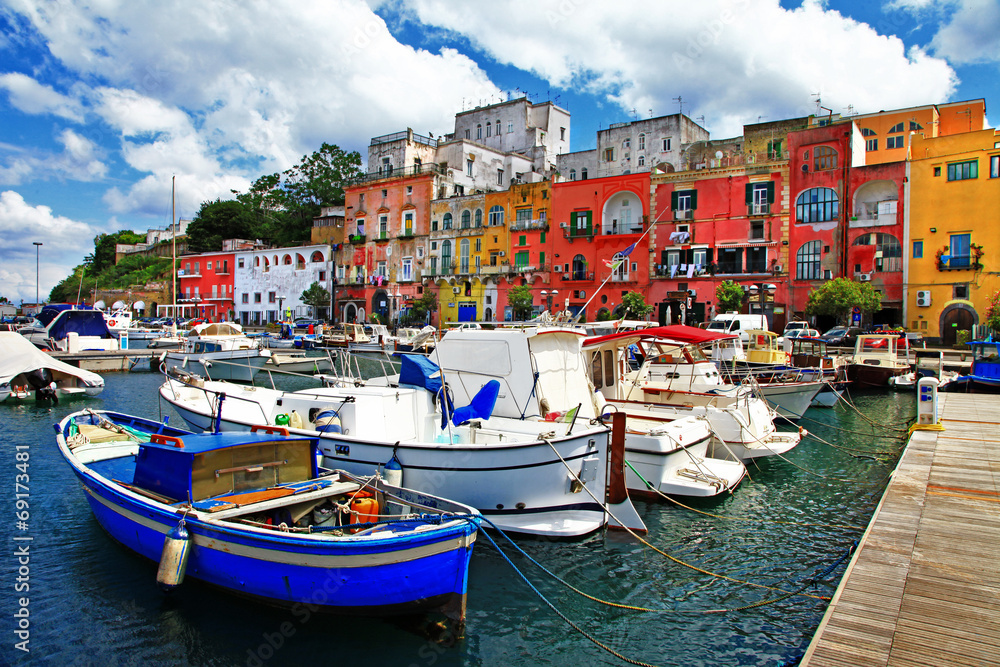 colorful Italy - Procida island