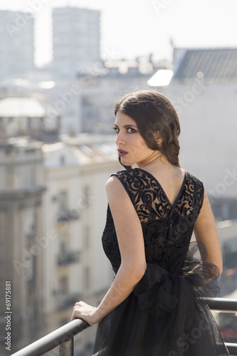 Pretty young woman