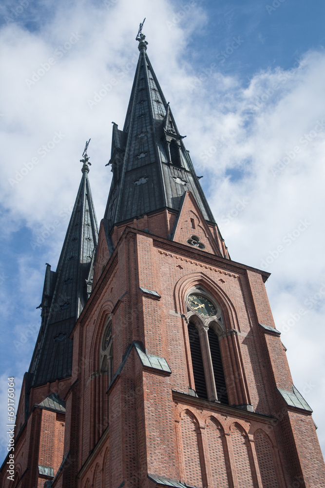Fototapeta premium Catedral de Uppsala