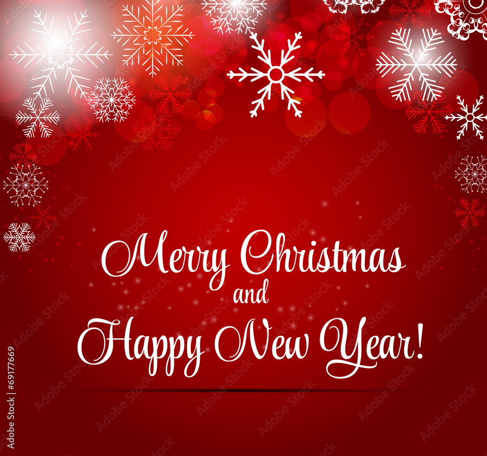 Happy New Year and Marry Christmas Background Happy New Year and Marry Christmas Background