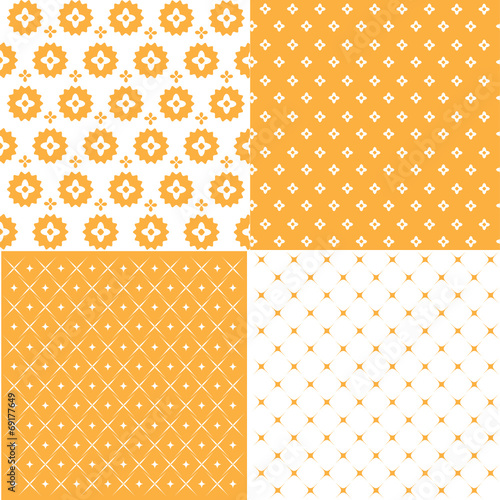 Set of seamless patterns