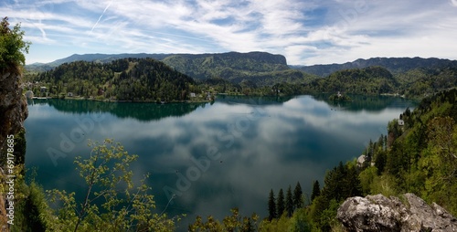 Panorama of Bled Lake © mino21