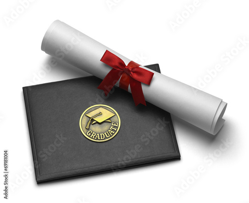 Graduate Diploma and Scroll photo