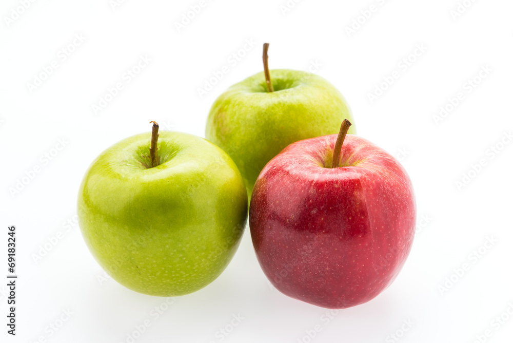 Apple isolated on white Apple isolated on white