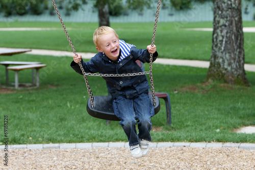 Child and Swing