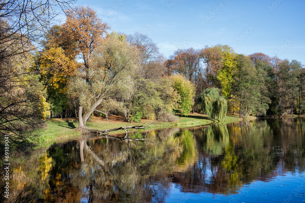 Skaryszewski Park in Warsaw