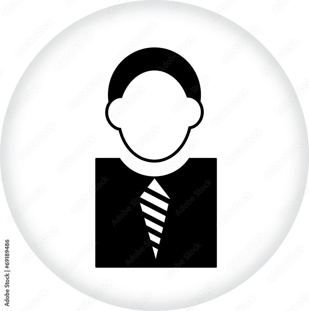Business man icon Business man icon
