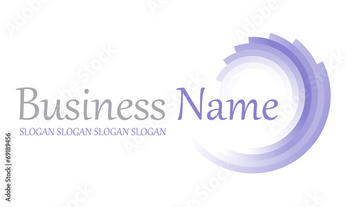 Logo dégradé mauve