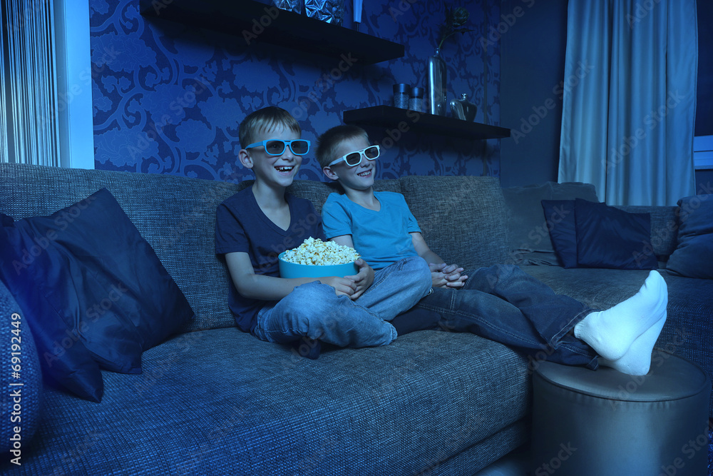 Fototapeta premium Spannende Unterhaltung mit 3D