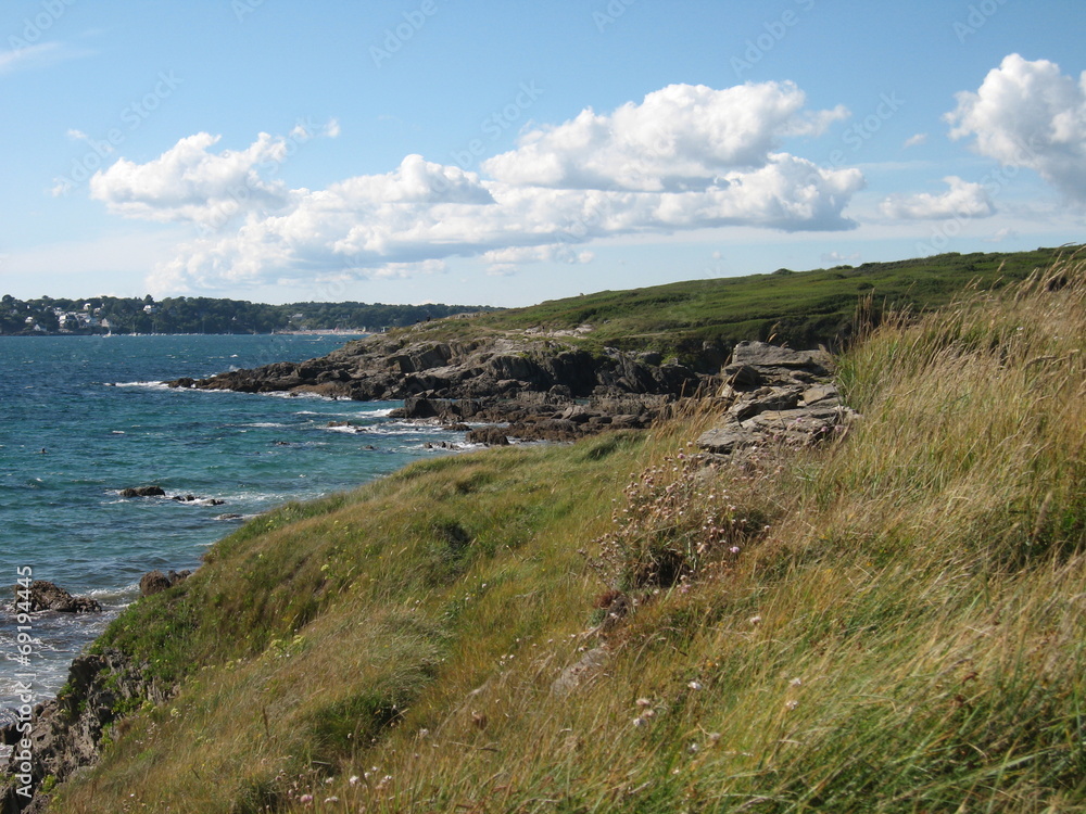 La lande de bord de mer - Direction Kerfany La lande de bord de mer - Direction Kerfany