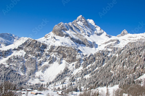 Winter in alps