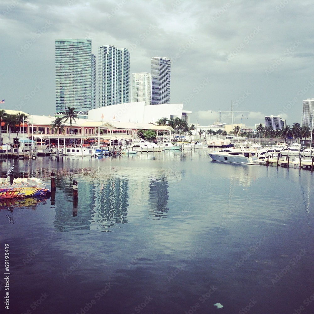 Miami bayside view