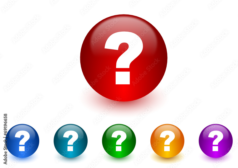 question mark icon vector set question mark icon vector set