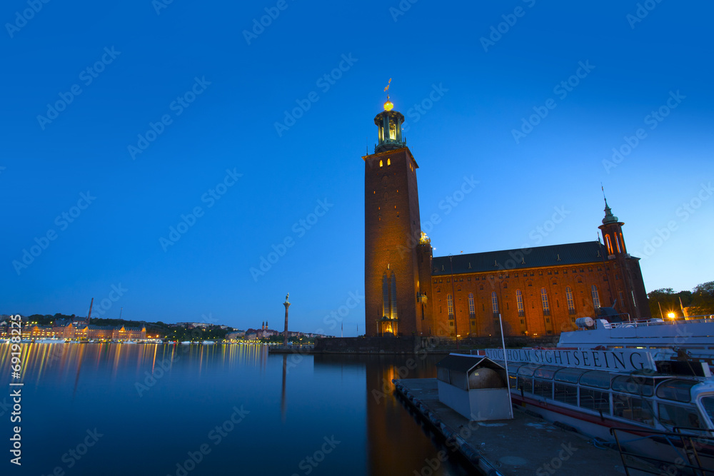 Fototapeta premium The city hall, Stockholm