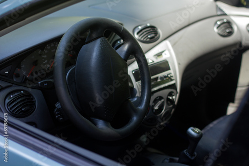 Interior of car © mitarart