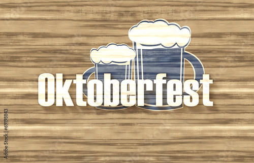 Bavaria Oktoberfest Flag Wo...