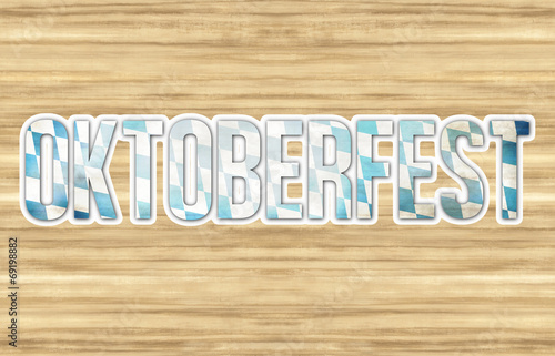 Bavaria Oktoberfest Flag Wo...