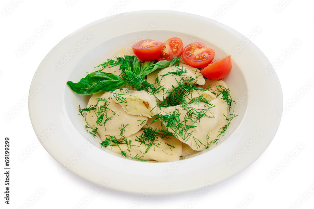 boiled dumplings with potatoes boiled dumplings with potatoes