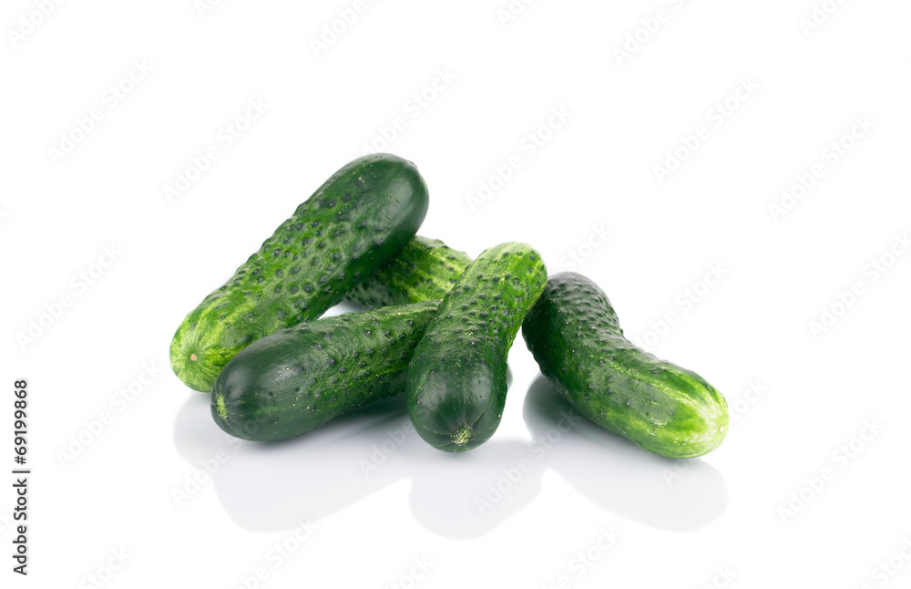 Close up of fresh cucumber. Close up of fresh cucumber.