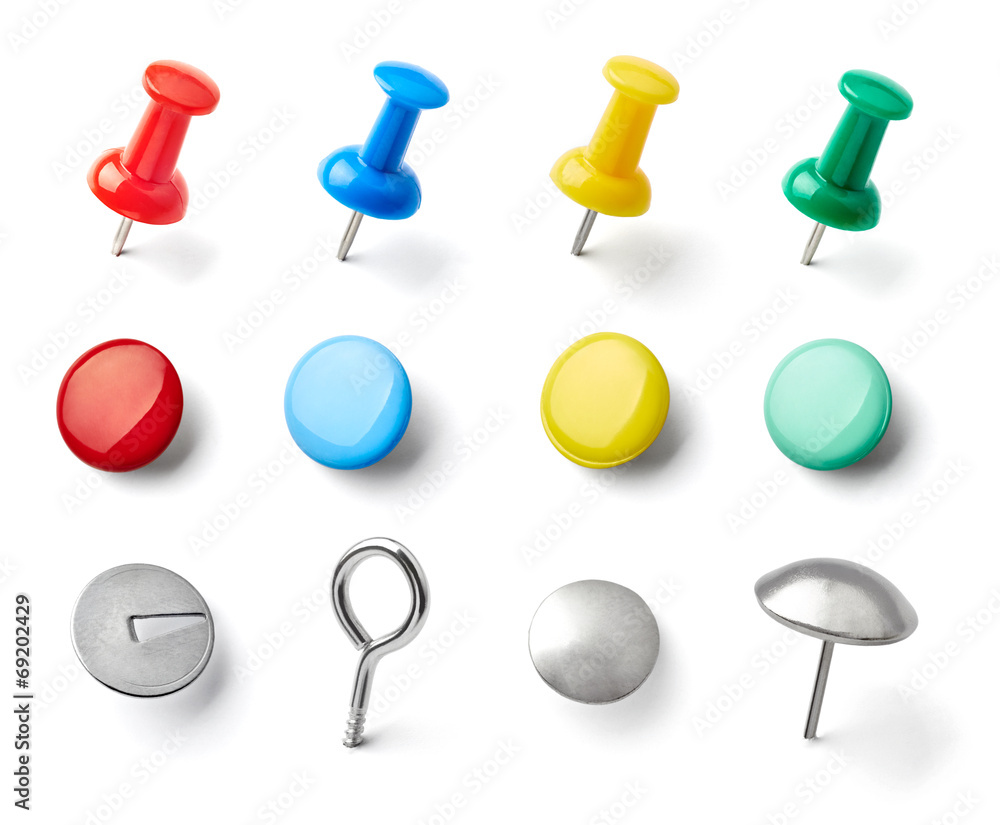 push pin thumbtack paper clip office business push pin thumbtack paper clip office business