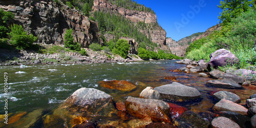 Colorado River Glenwood Canyon photo