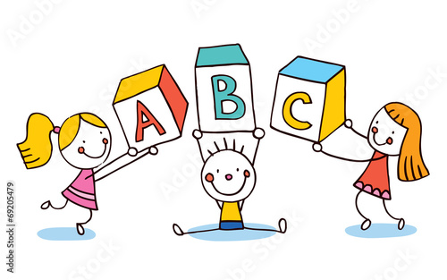 ABC letters kids education