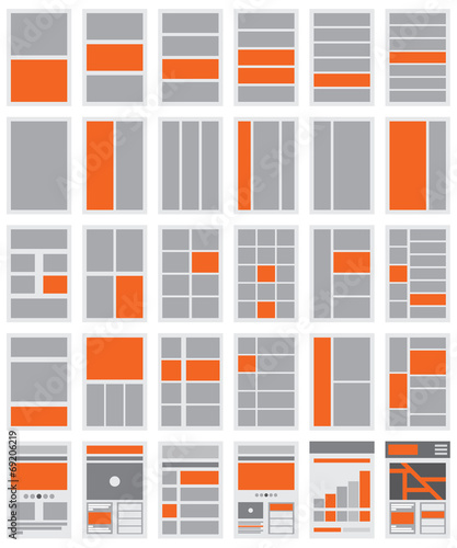 Illustration of Website Flowcharts and Site Maps