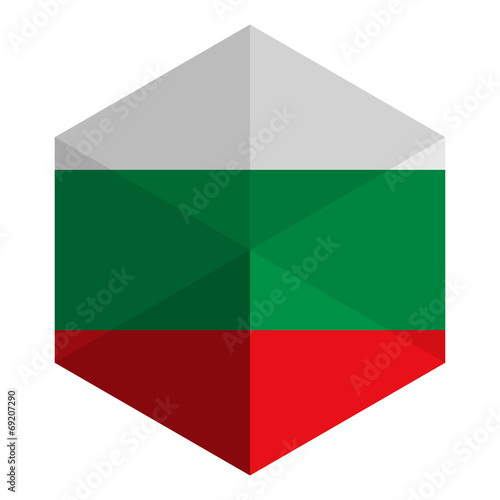 Bulgaria Flag Hexagon Flat Icon Button Free Download Bulgaria Flag Hexagon Flat Icon Button - GFXLoad