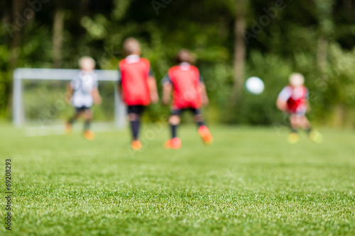 Kids soccer blur © Mikkel Bigandt