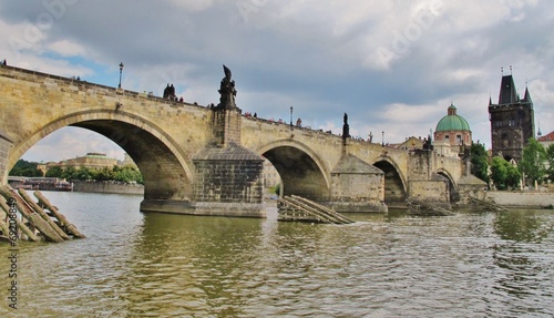 Prag, Moldau mit Karlsbrücke © Franz Gerhard