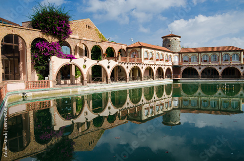 Roman baths of the Spanish spa resort photo