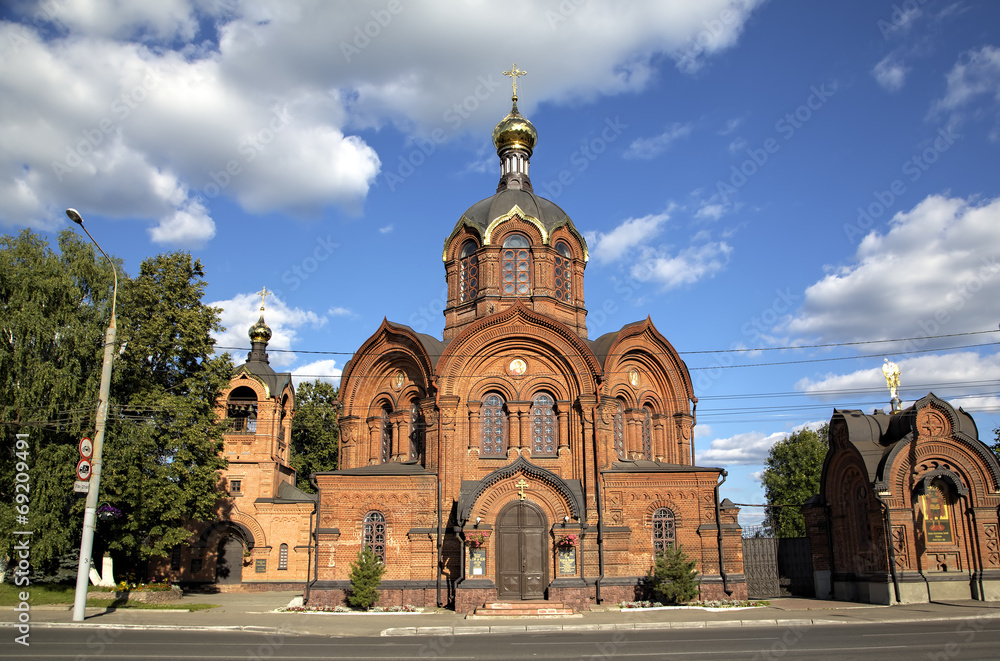 Archangel Michael church. Vladimir, Golden ring of Russia.