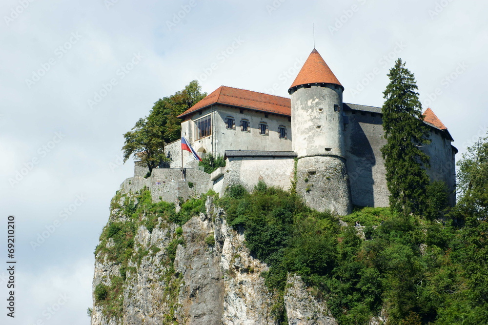 Naklejka premium Castello di Bled