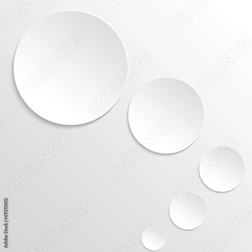round paper banners